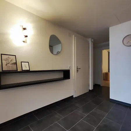 Appartement Tout Confort Renove Avec Vue - Tilleul 5 Fribourg Exterior photo